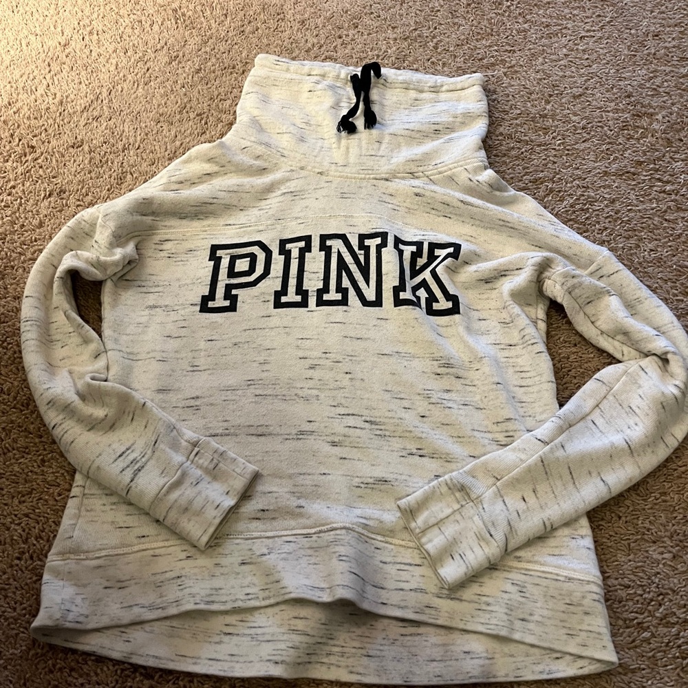 PINK funnel neck sweatshirt